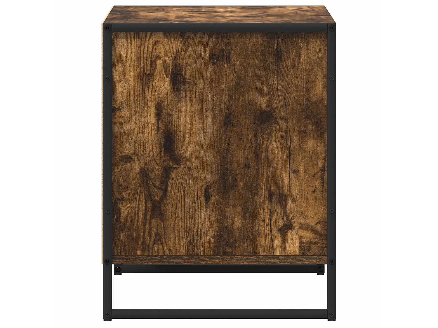 Mesa de Noche Roble Humo 50 x 39,5 x 50 cm Madera contrachapada