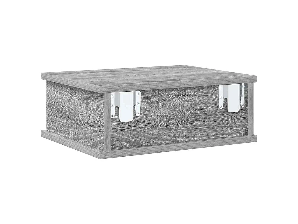 Table de chevet Gris Sonoma 40 x 31 x 15 cm Bois d'ingénierie