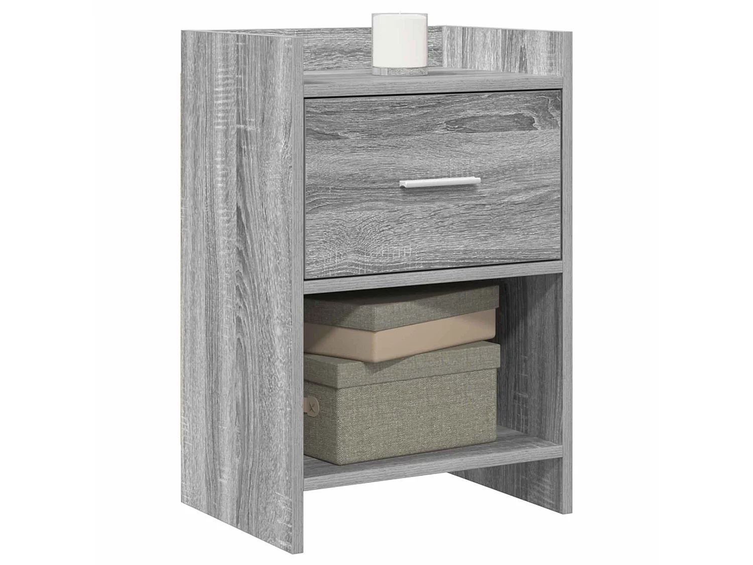Tables de chevet Sonoma gris 40 x 30 x 60 cm Bois d'ingénierie