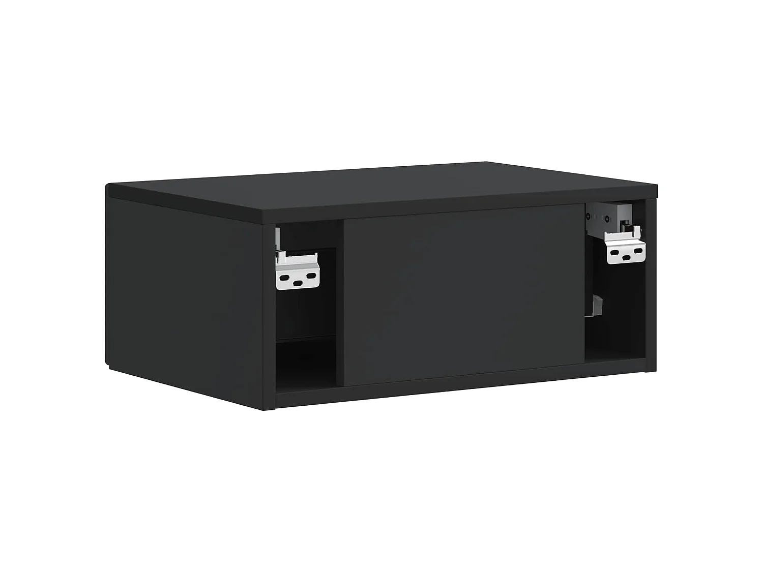 Table de chevet avec tiroir 2 pièces Noir 49 x 34,5 x 20 cm