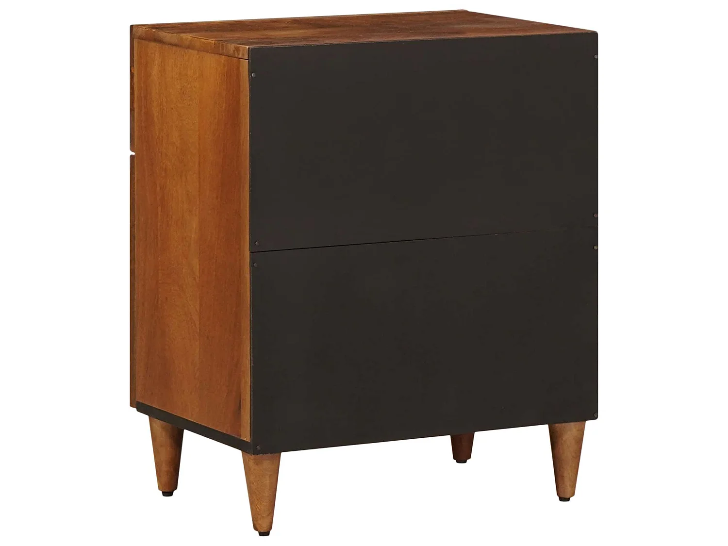 Armario de Noche Marrón 50 x 33 x 60 cm Madera de mango maciza