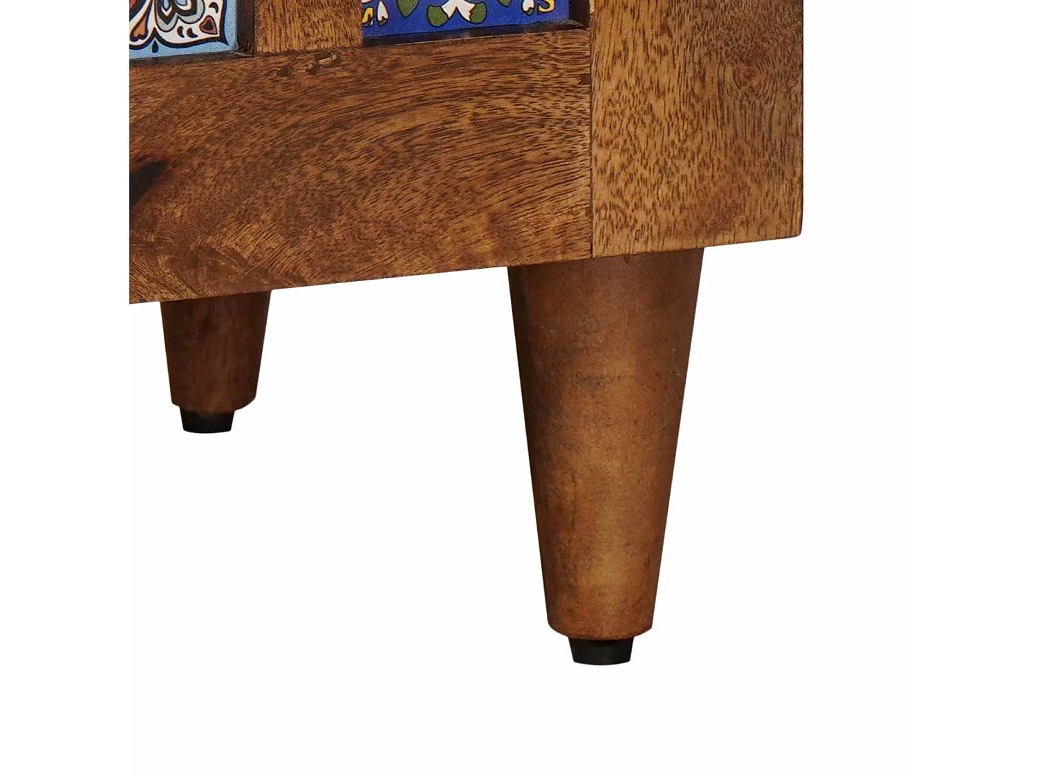 Armario de Noche Marrón 50 x 33 x 60 cm Madera de mango maciza