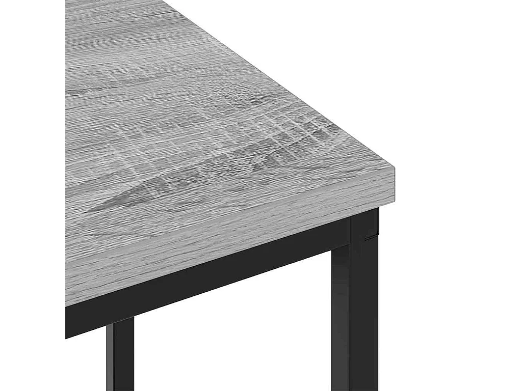 Mesa de Noche 2 piezas Gris sonoma 38 x 30 x 48 cm