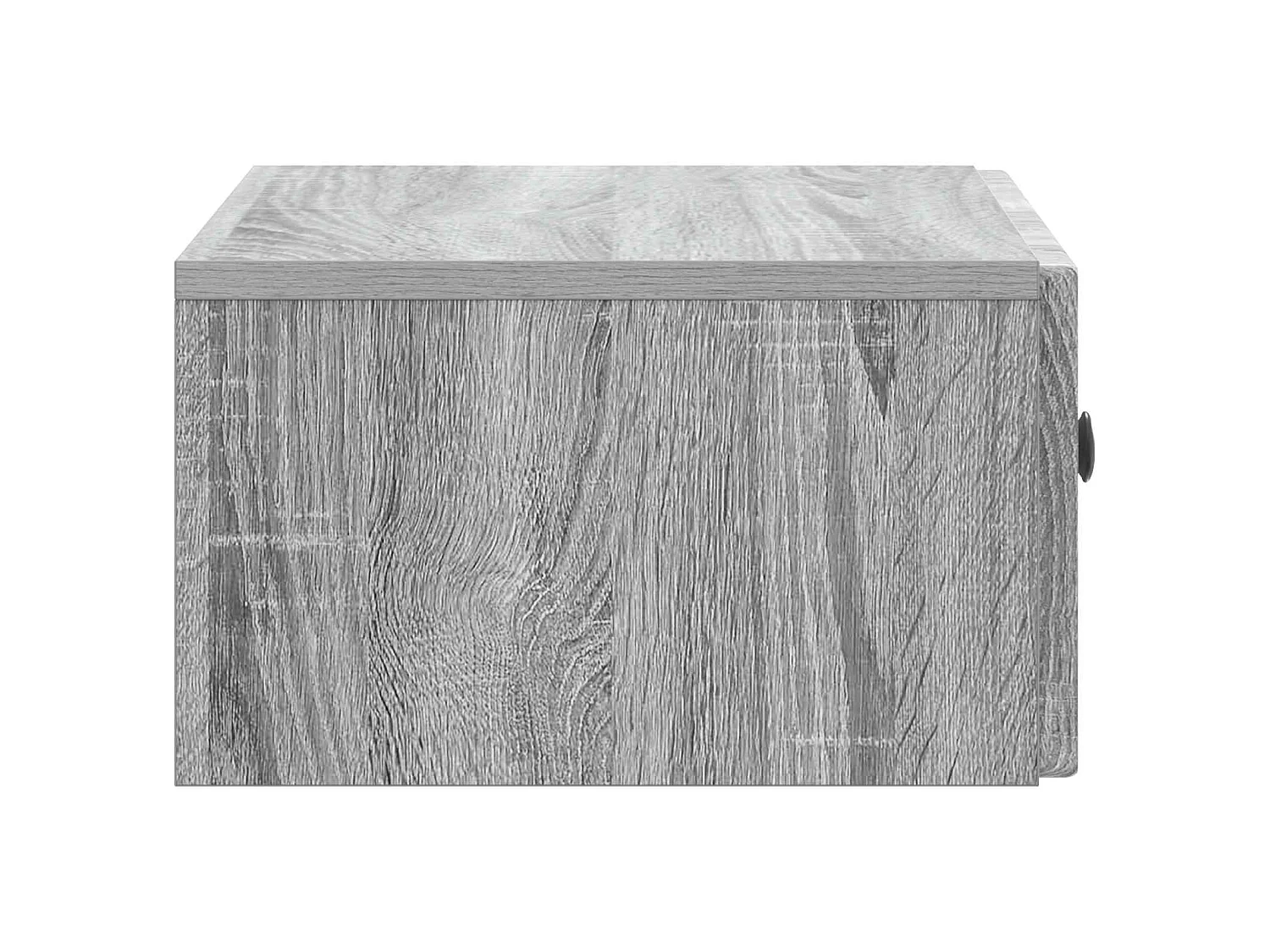 Table de chevet mural Sonoma gris 49 x 34,5 x 20 cm
