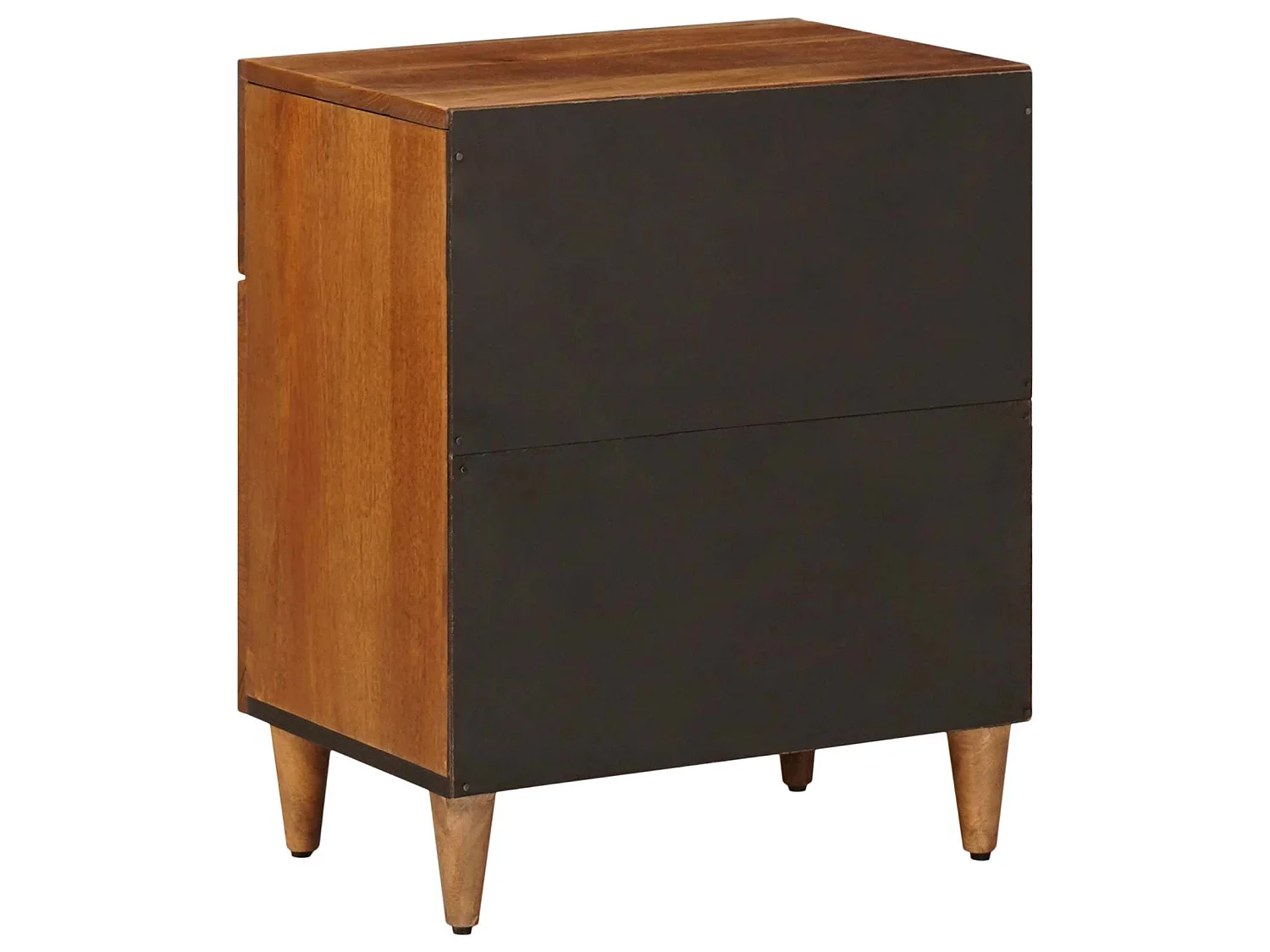 Armario de Noche Marrón 50 x 33 x 60 cm Madera de mango maciza