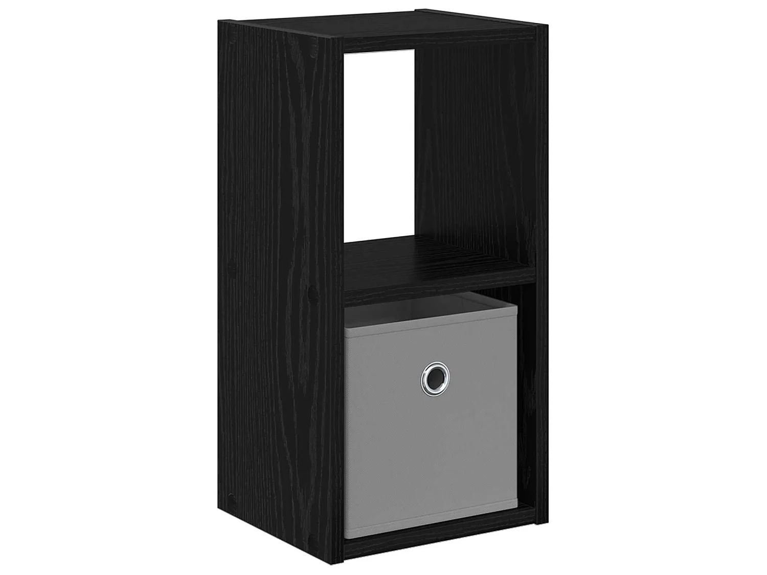 Table de chevet avec tiroir Chêne noir 25,5 x 22 x 49,5 cm
