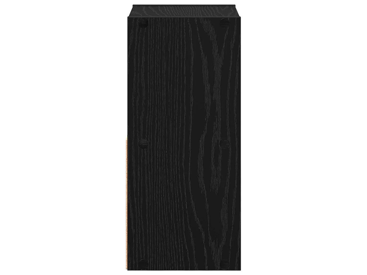 Table de chevet avec tiroir Chêne noir 25,5 x 22 x 49,5 cm