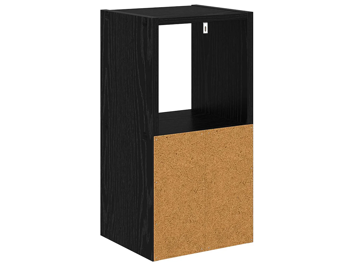 Table de chevet avec tiroir Chêne noir 25,5 x 22 x 49,5 cm