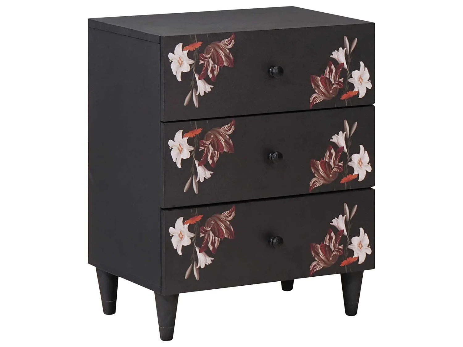 Table de chevet avec tiroir Multicolore 50 x 33 x 60 cm