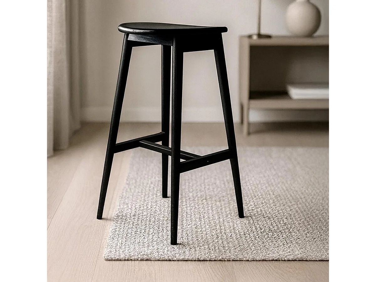 Orust Barhocker schwarz.