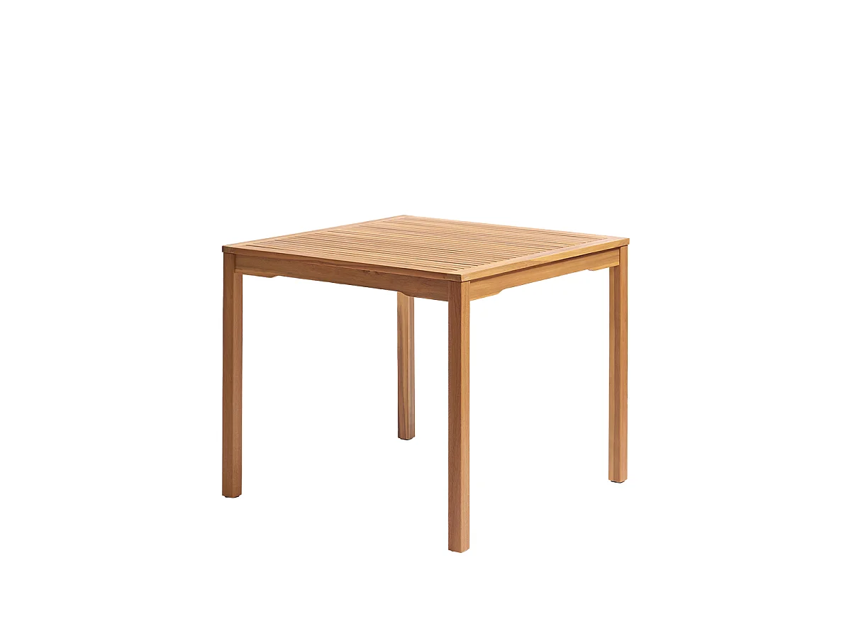 Table de jardin en acacia massif 90 cm