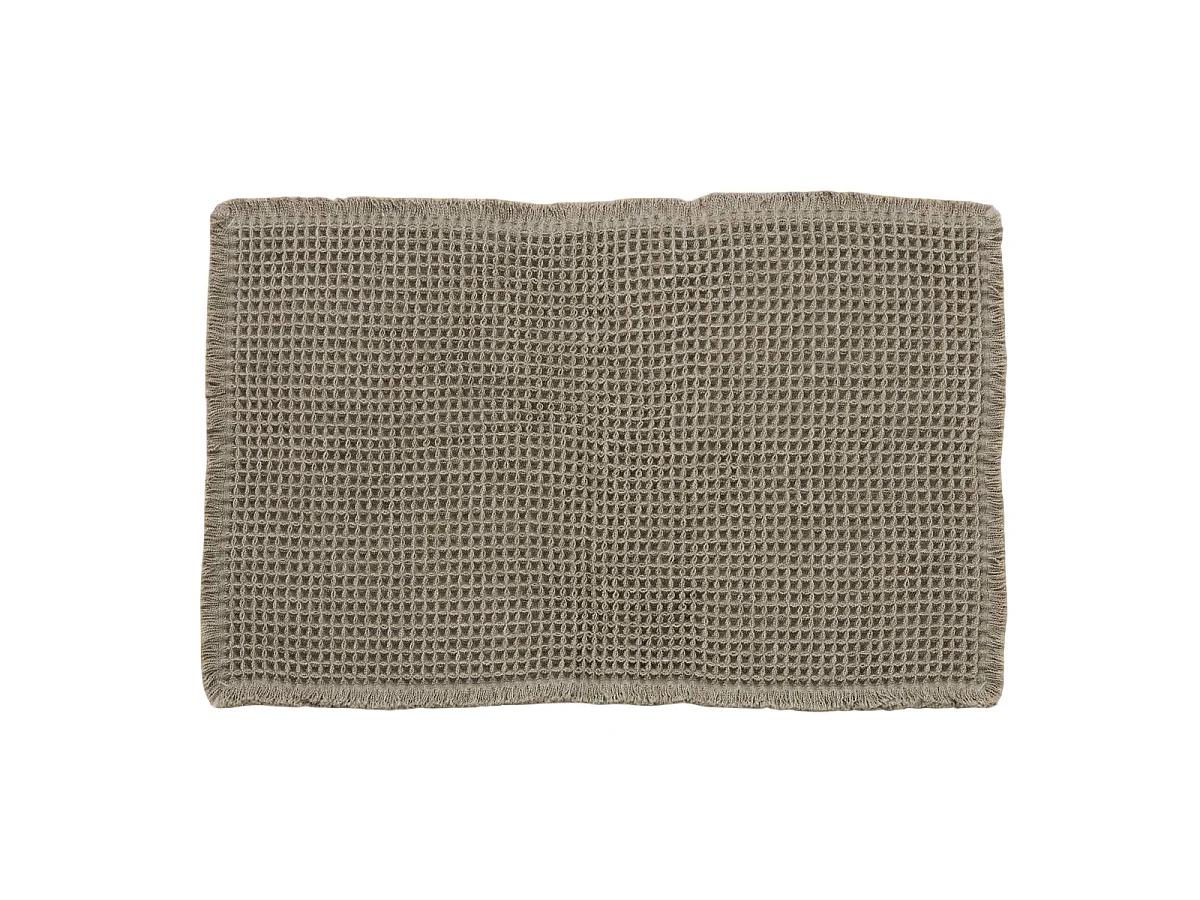 Tapis de Bain "Waffle" 50x80cm Vert