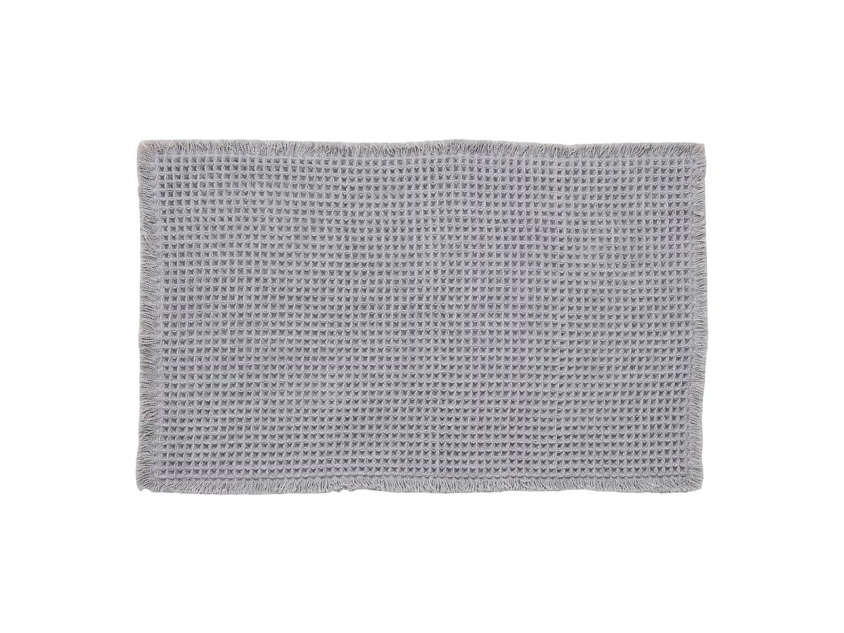Tapis de Bain "Waffle" 50x80cm Gris