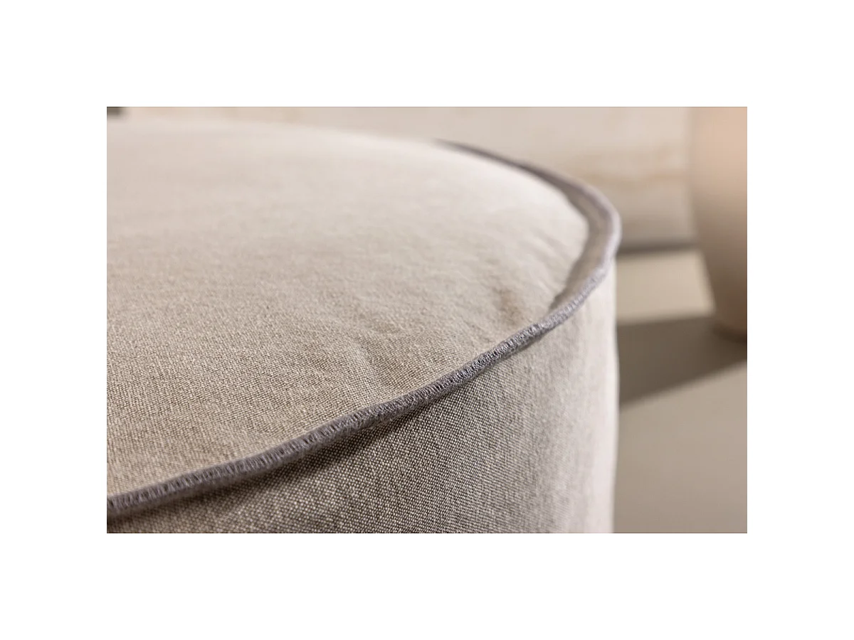 Vindö Pouf Ø100 cm braun.