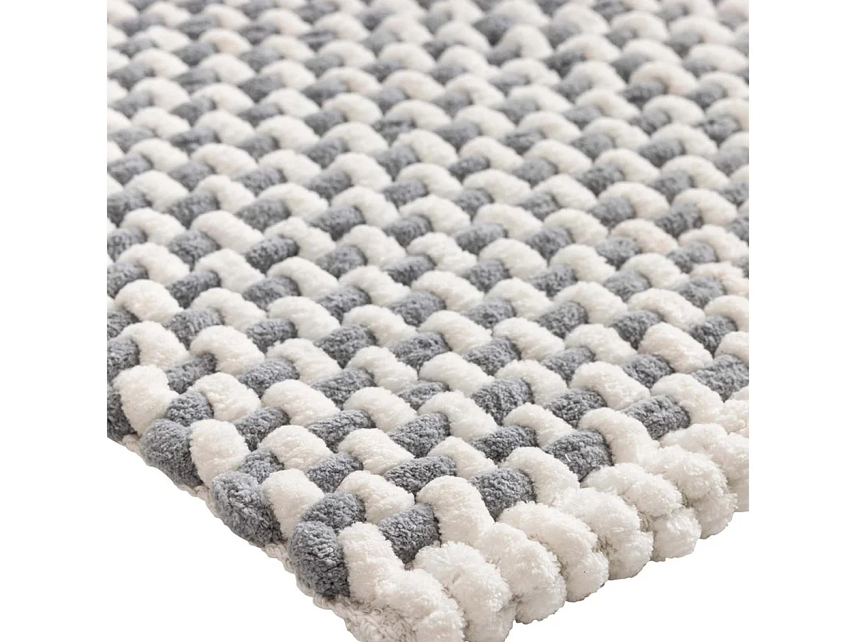 Tapis de Bain en Chenille "Rafael" 50x80cm Naturel
