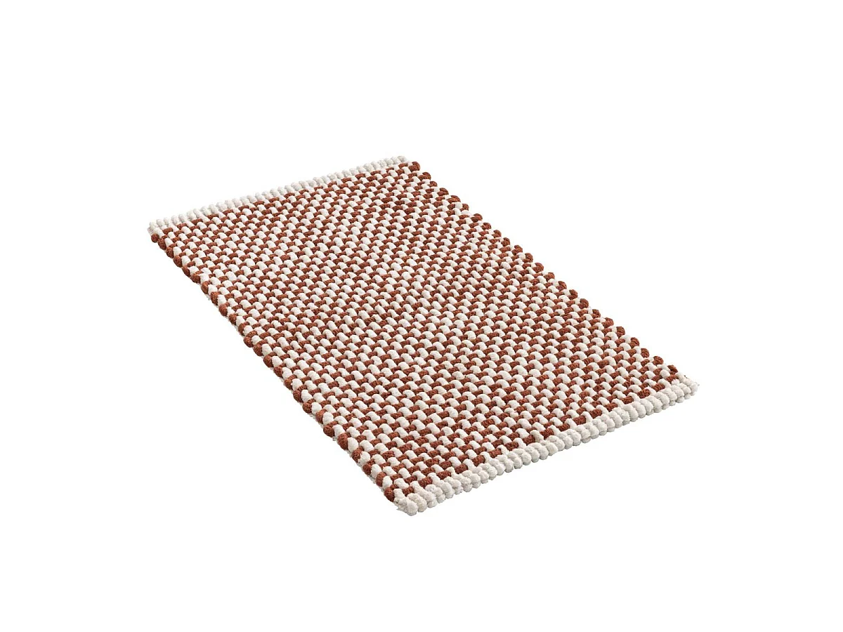 Tapis de Bain en Chenille "Rafael" 50x80cm Terracotta