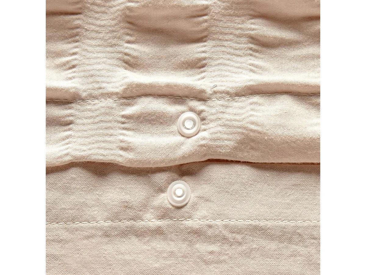Parure de Lit 3 Pièces "Irhia" 240x220cm Beige
