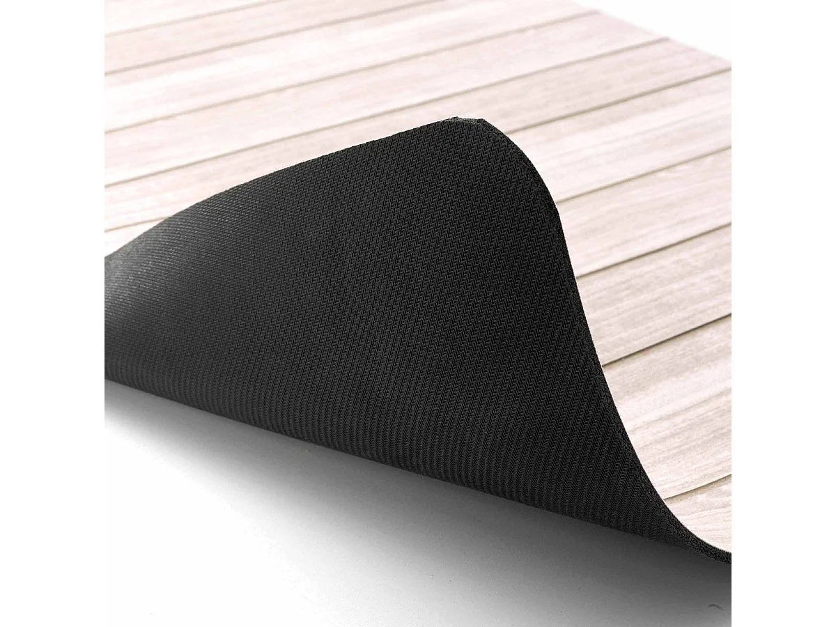 Tapis de Bain Imprimé "Calista" 50x80cm Naturel