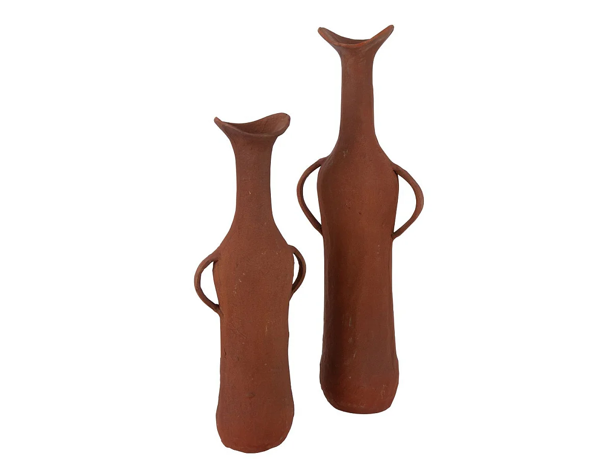 Vase Déco Avec Anses "Automn" 40cm Terracotta