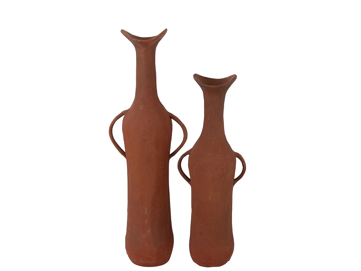 Vase Déco Avec Anses "Automn" 40cm Terracotta