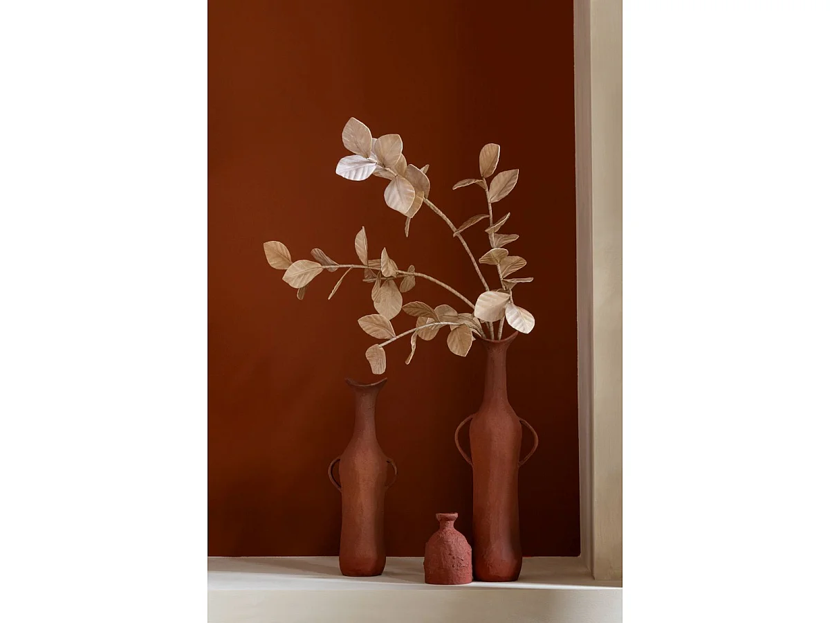 Vase Déco Avec Anses "Automn" 40cm Terracotta
