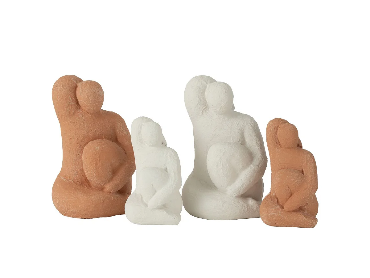 Statuette Déco en Ciment "Venus" 26cm Blanc