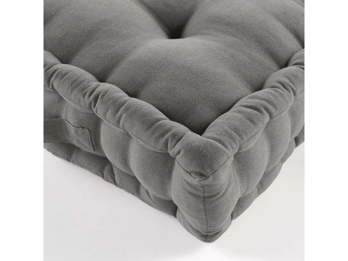 Coussin de Sol "Twily" 50x50cm Gris