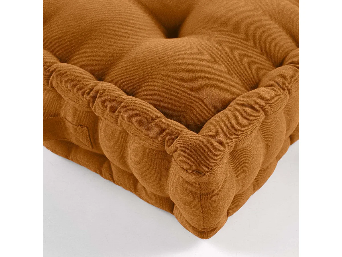 Coussin de Sol "Twily" 50x50cm Camel