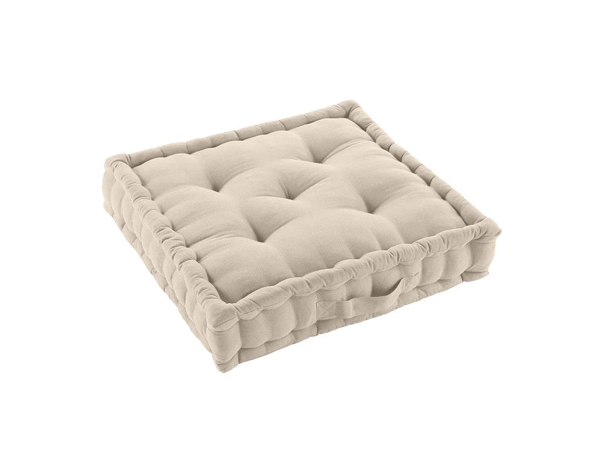 Coussin de Sol "Twily" 50x50cm Lin