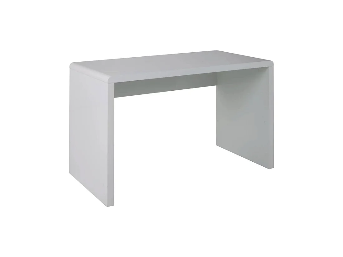 Bureau recht SVEA 120 cm glanzend wit – Strak en modern design