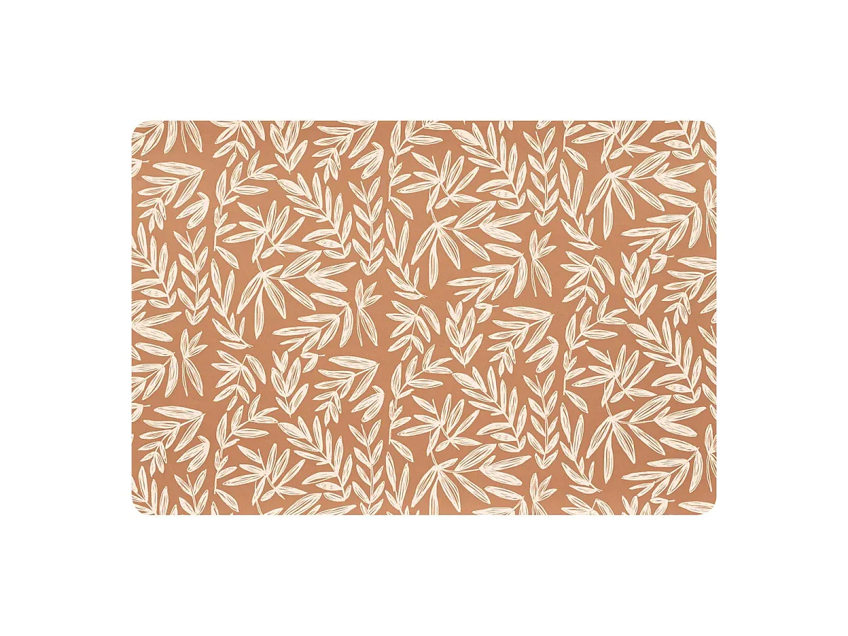 Set de Table Imprimé "Lou" 30x45cm Marron
