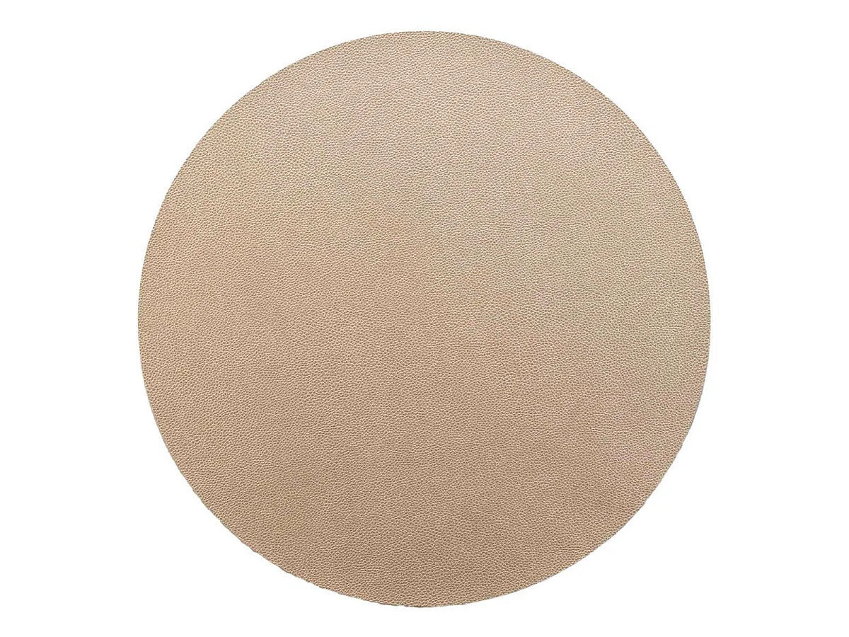 Set de Table Rond "Granis" 38cm Or