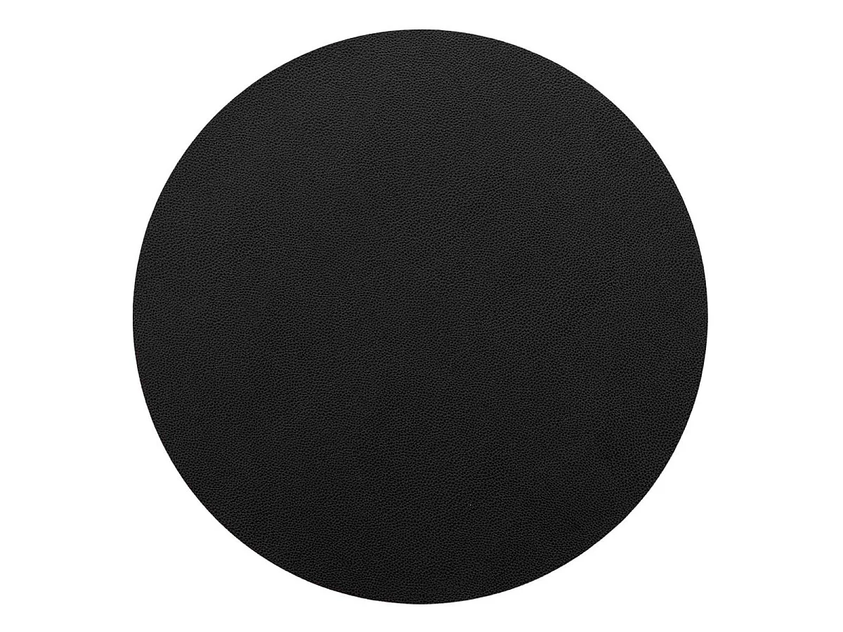 Set de Table Rond "Granis" 38cm Noir