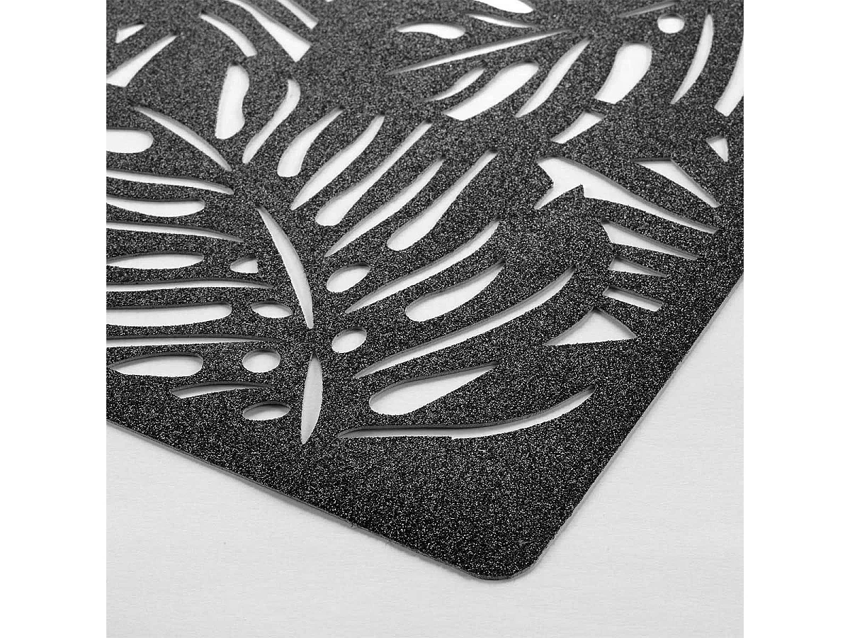 Set de Table avec Paillettes "Lena" 30x45cm Noir