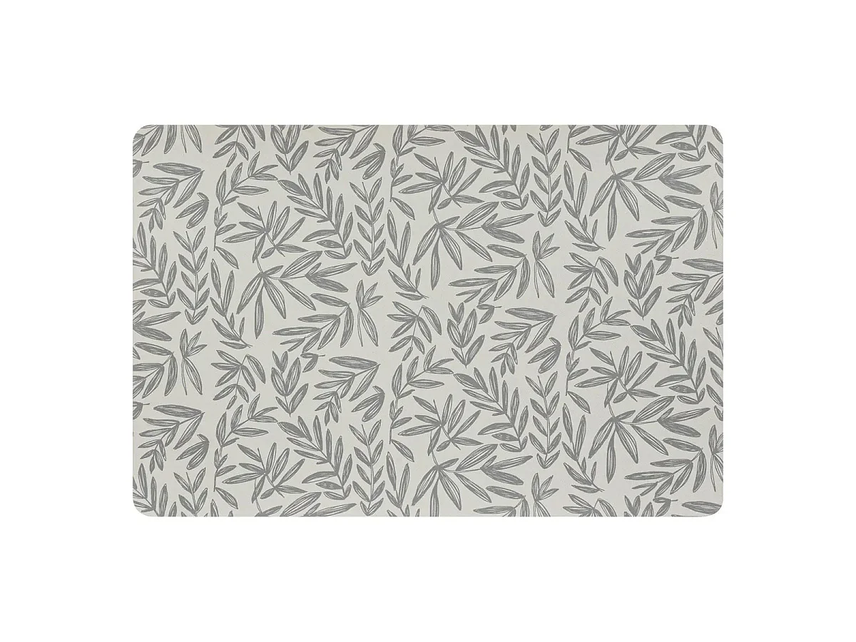 Set de Table Imprimé "Lou" 30x45cm Gris