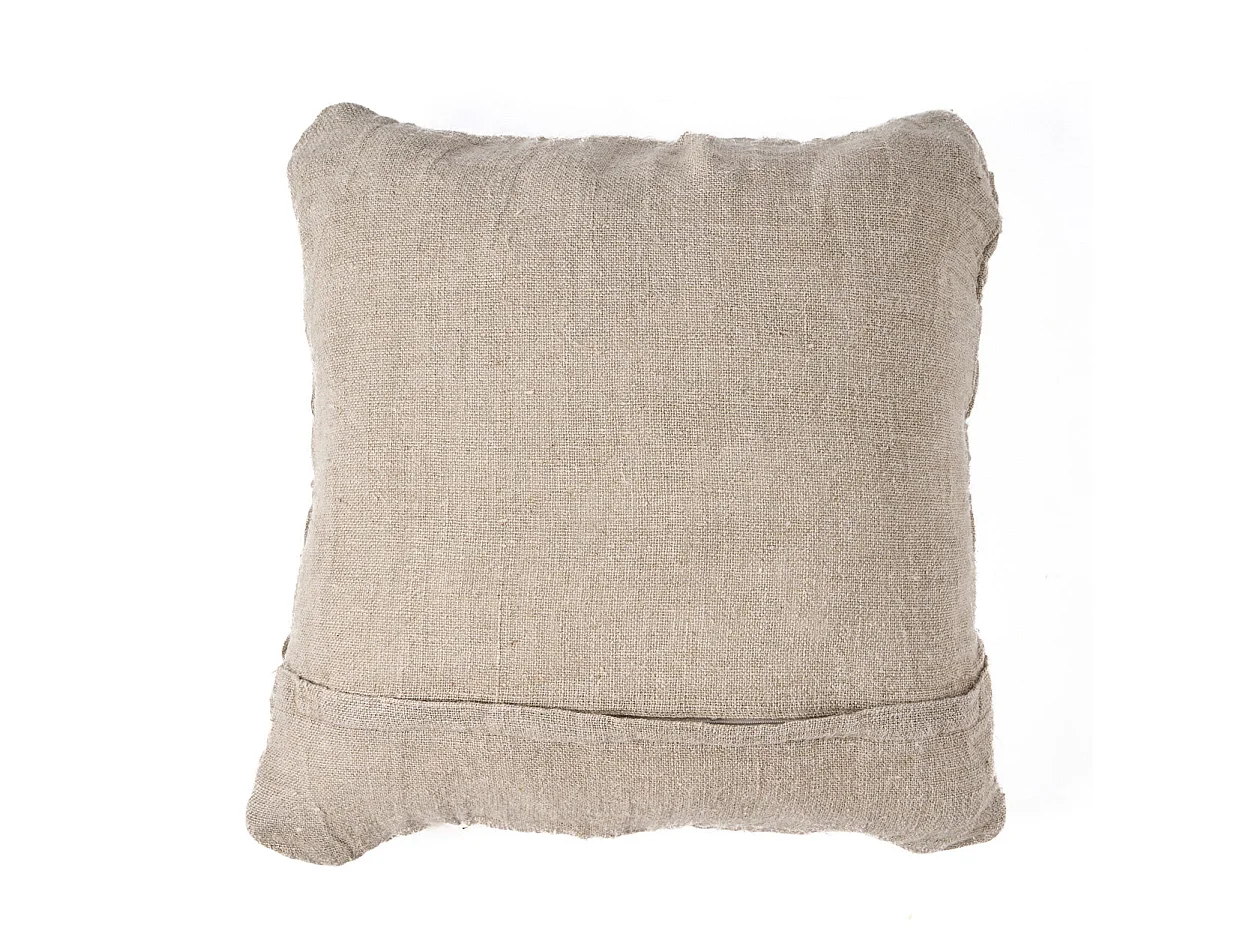 The Linen Crosier Cushion Cover - Natural
