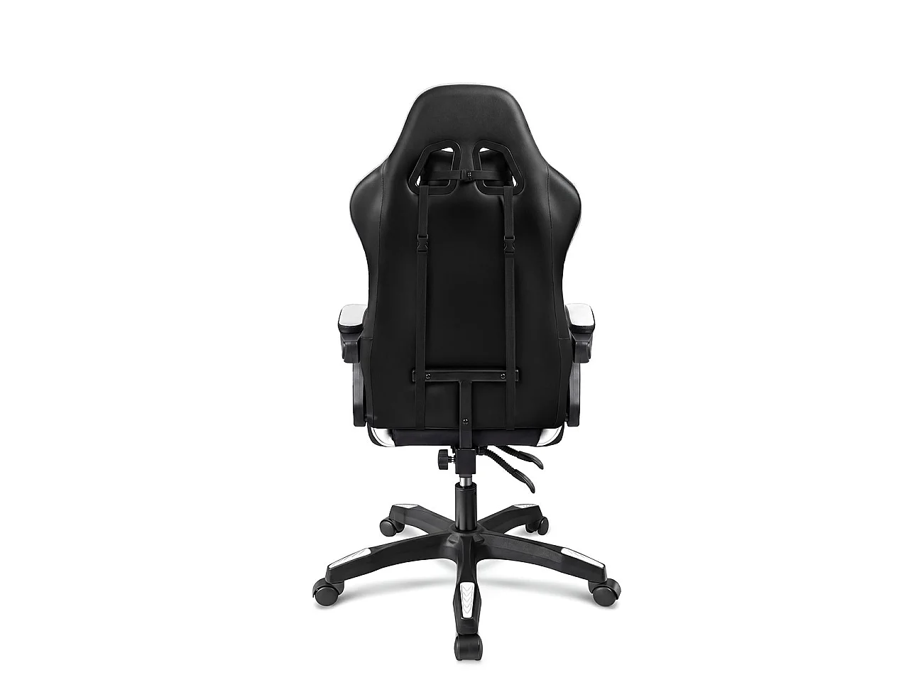 Silla gaming reclinable Viper 108-118 cm Negro - Blanco