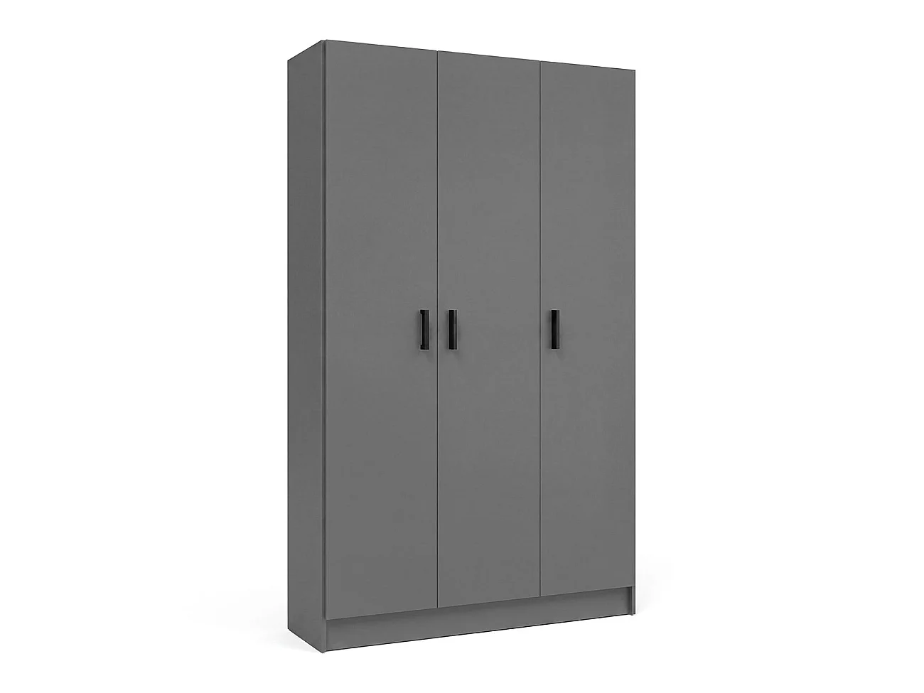 Roupeiro multiusos 110 de 3 portas Gris Grafito