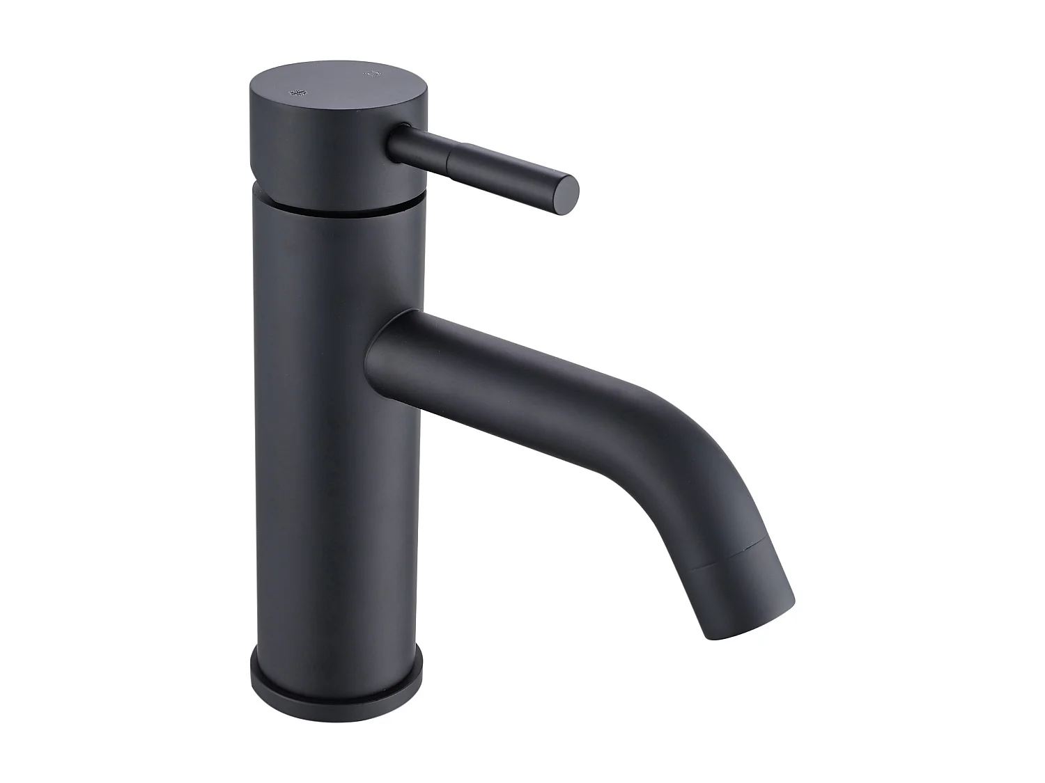Meuble de salle de bain suspendu en teck avec double vasque à poser ronde et robinet - Naturel clair - 150 cm - TOWARI