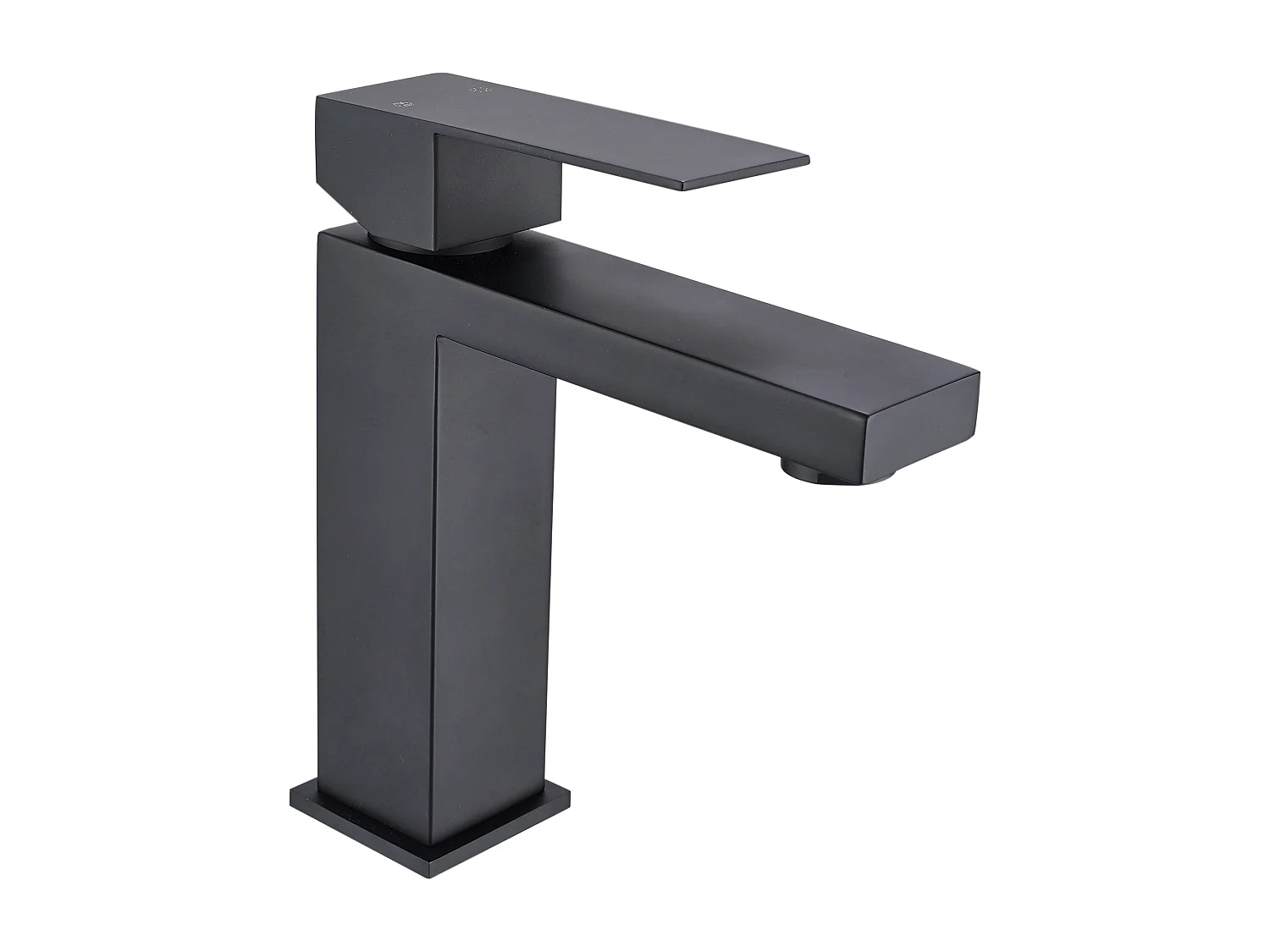 Meuble de salle de bain suspendu en teck avec double vasque à poser carrée et robinet - Naturel clair - 150 cm - TOWARI