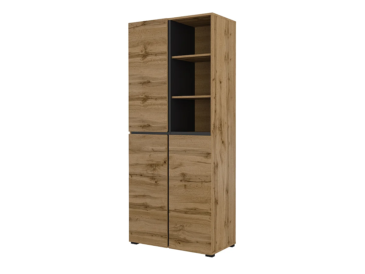 3-Door Entryway Cabinet Lilia Wood