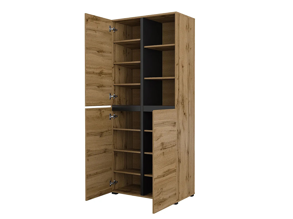 3-Door Entryway Cabinet Lilia Wood