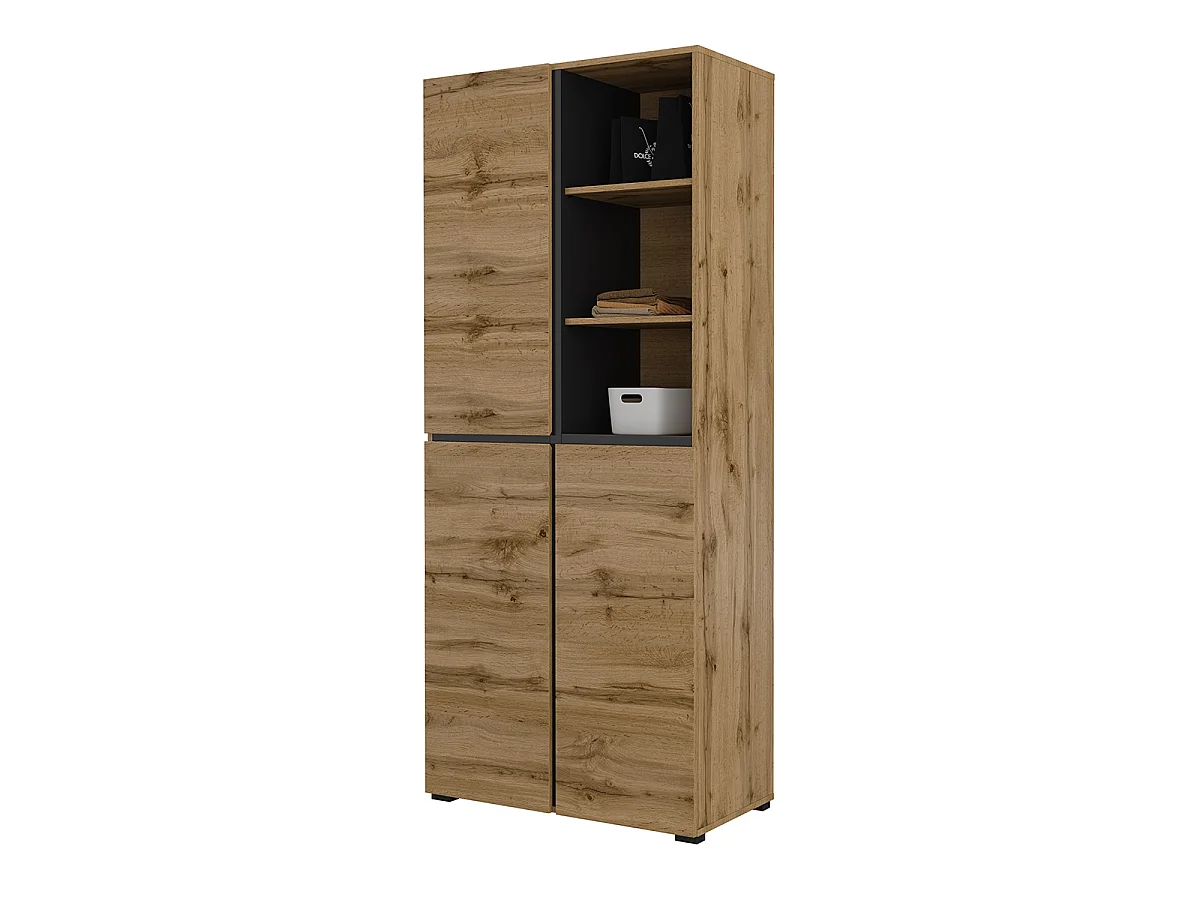 3-Door Entryway Cabinet Lilia Wood