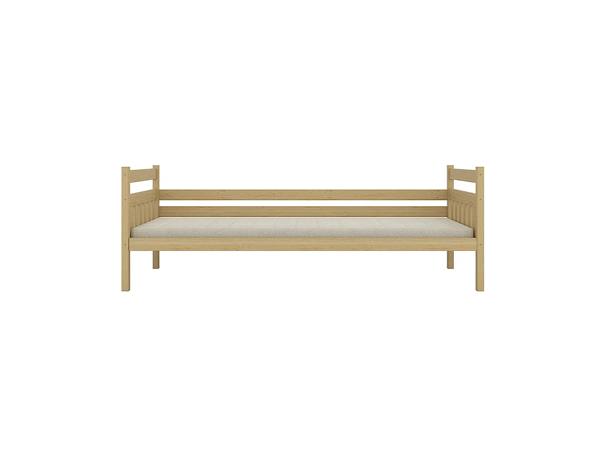 Letto a scomparsa 90x200 con rete a doghe e cassetti inclusi David Legno