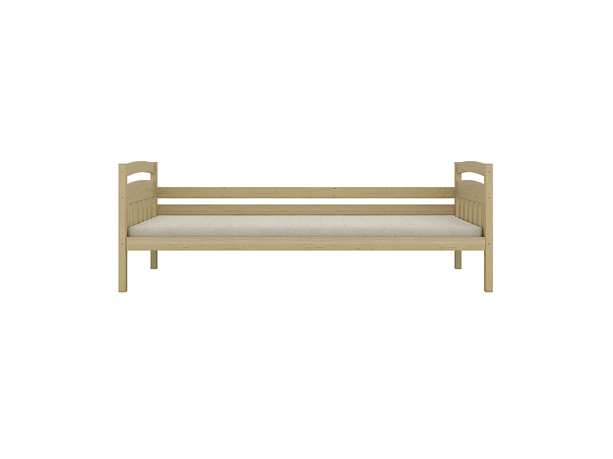 Lit gigogne 90x200 sommiers et tiroirs inclus Tosia Bois