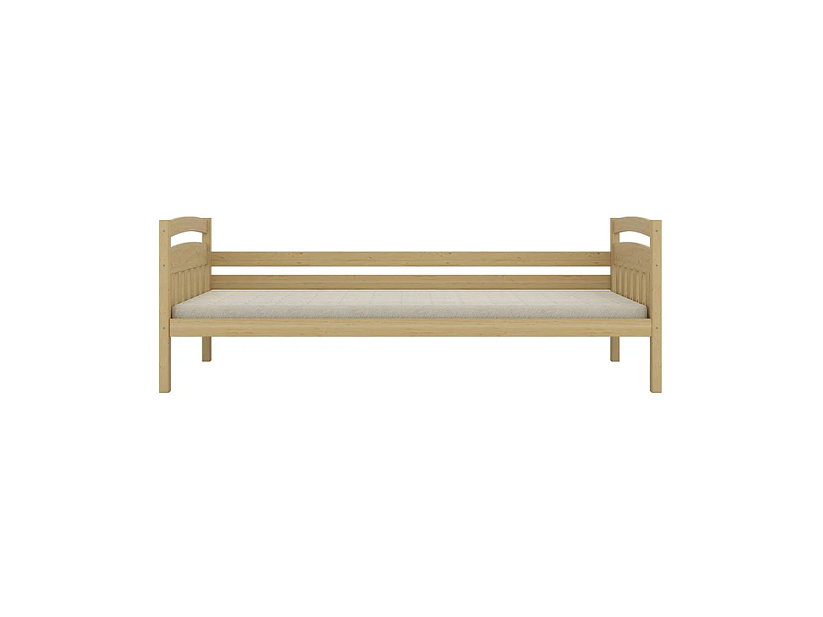 Letto a scomparsa 90x200 con rete a doghe e cassetti inclusi Tosia Legno