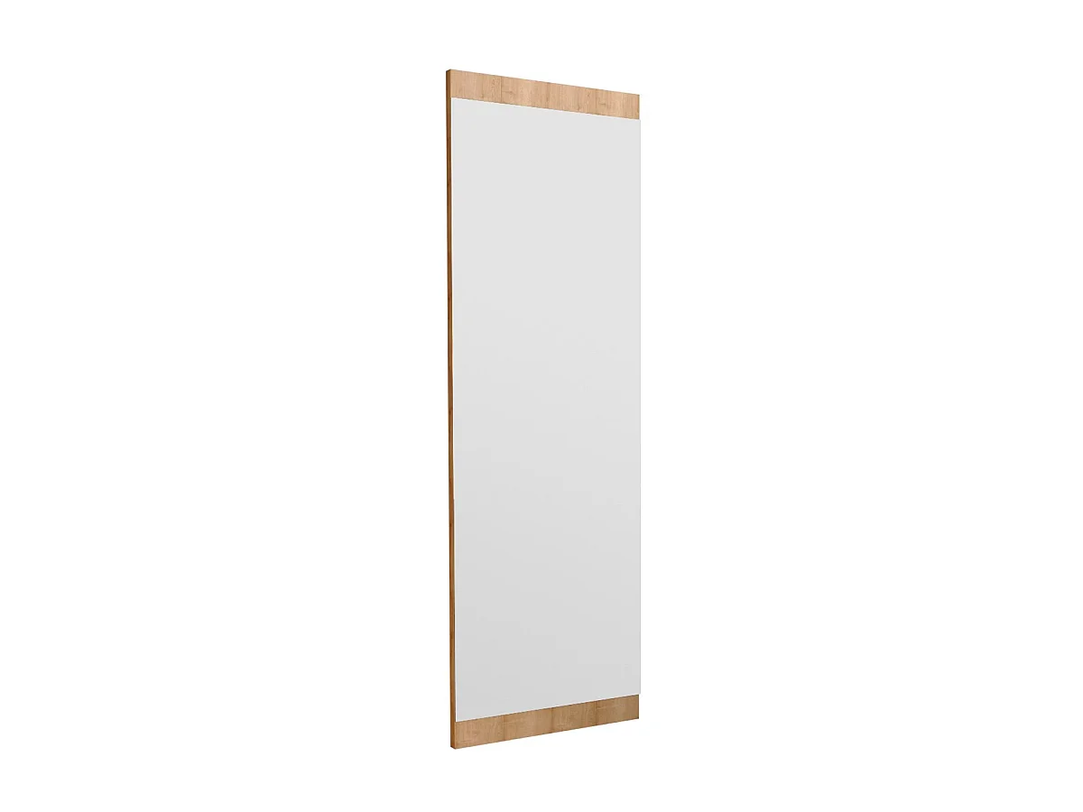 "Specchio in legno Azus - Marrone, 40 x 120 cm, Design Versatile, Struttura Robusta, Stile Senza Tempo"