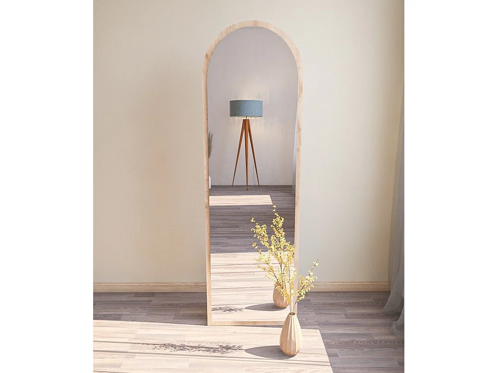 MDF-Wandspiegel im Bogen-Design, 50 x 160 cm, Emma