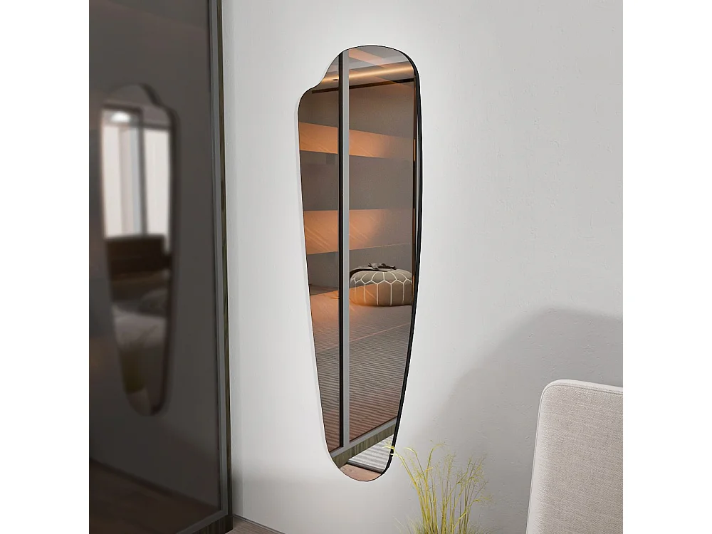 Reos Trägolvsspegel - 40 x 120 cm - Transparent, Stilren och Hållbar