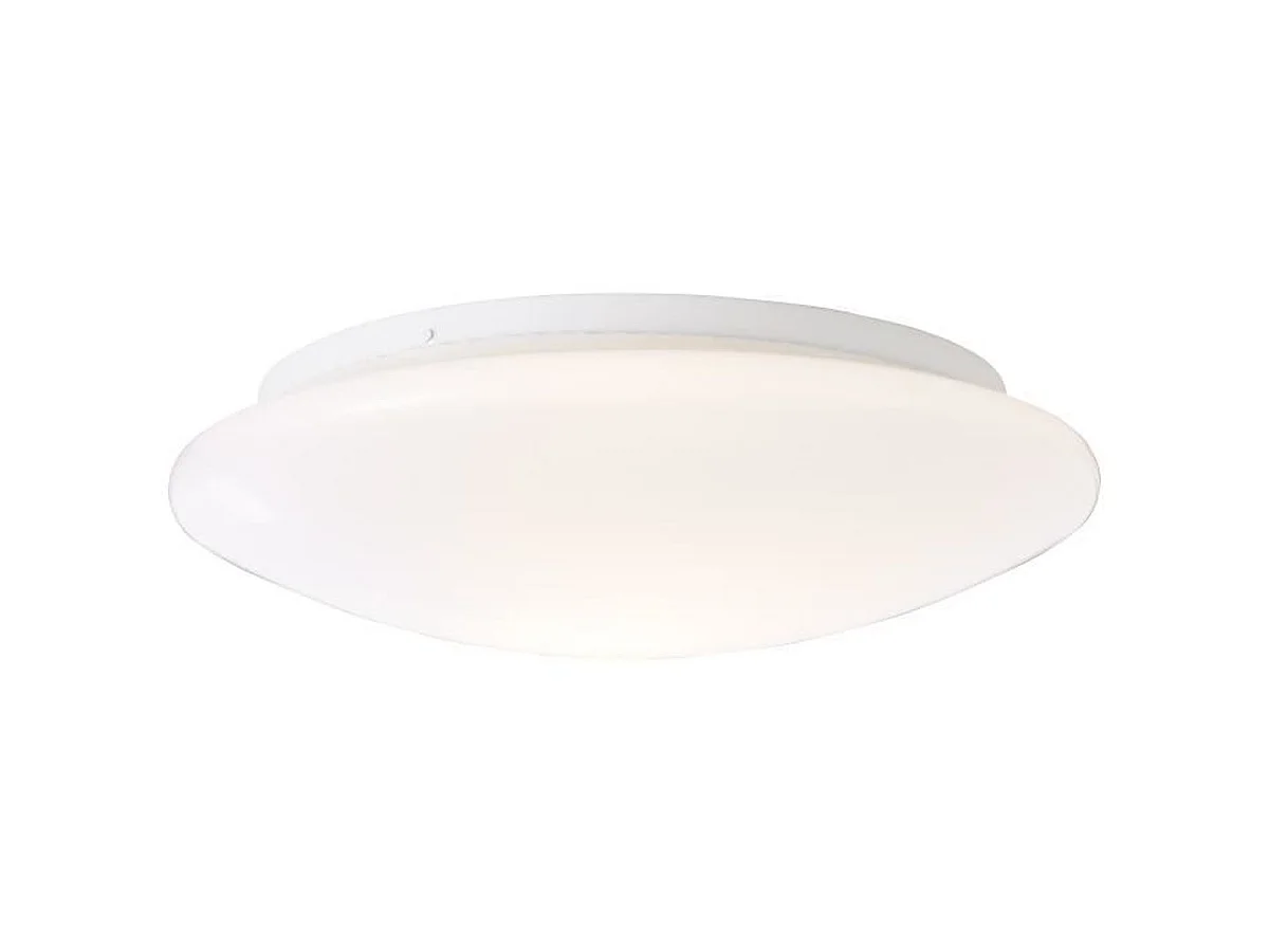 Moderne Witte Buitenwandlamp FARLY E27 IP44 Rond Design